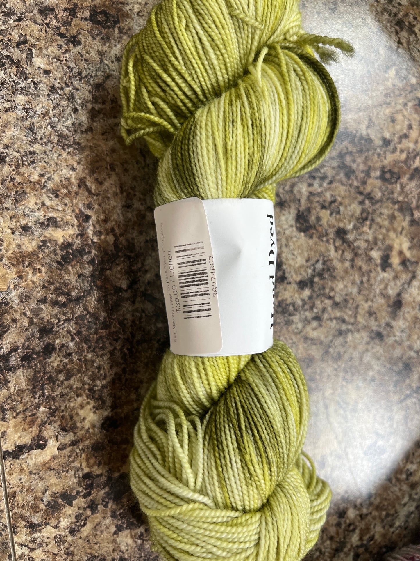 Rich Mountain Fiber Co Hand Dyed HT Fingering