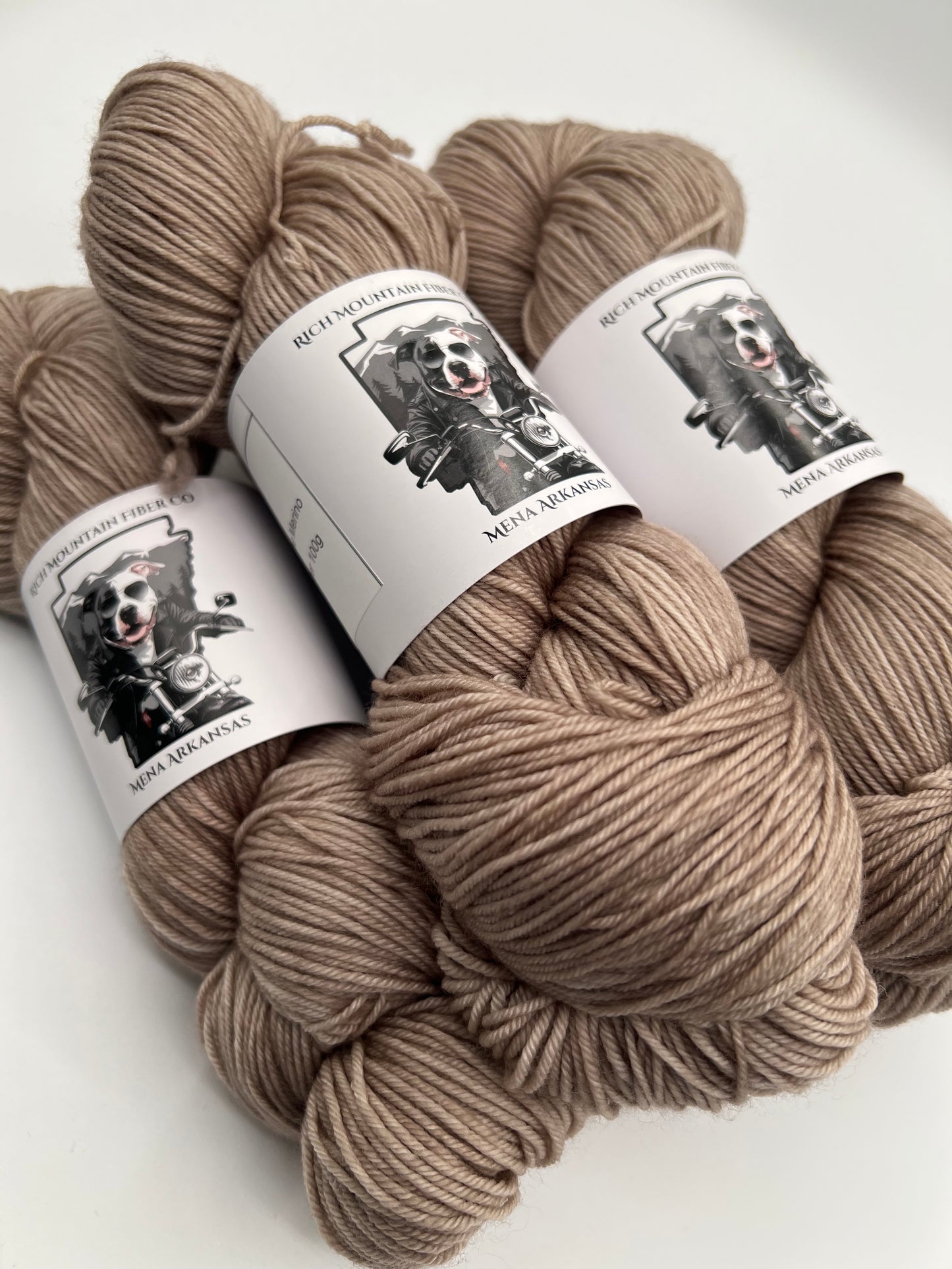 Rich Mountain Fiber Co 85/15 Fingering weight 4ply