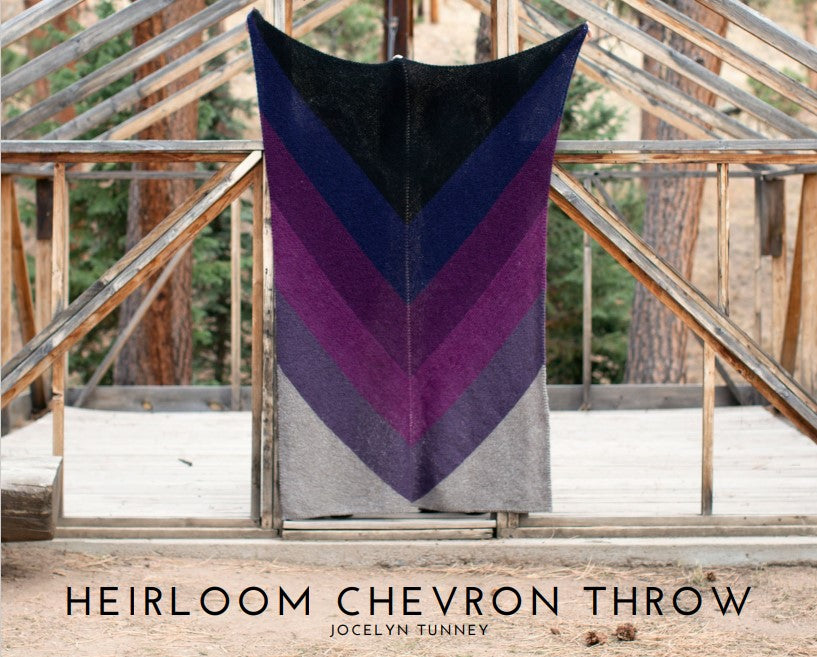 Heirloom Chevron Throw Kit