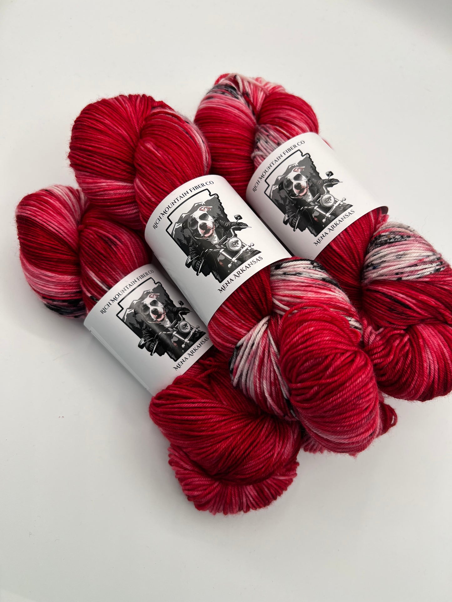 Rich Mountain Fiber Co 85/15 Fingering weight 4ply