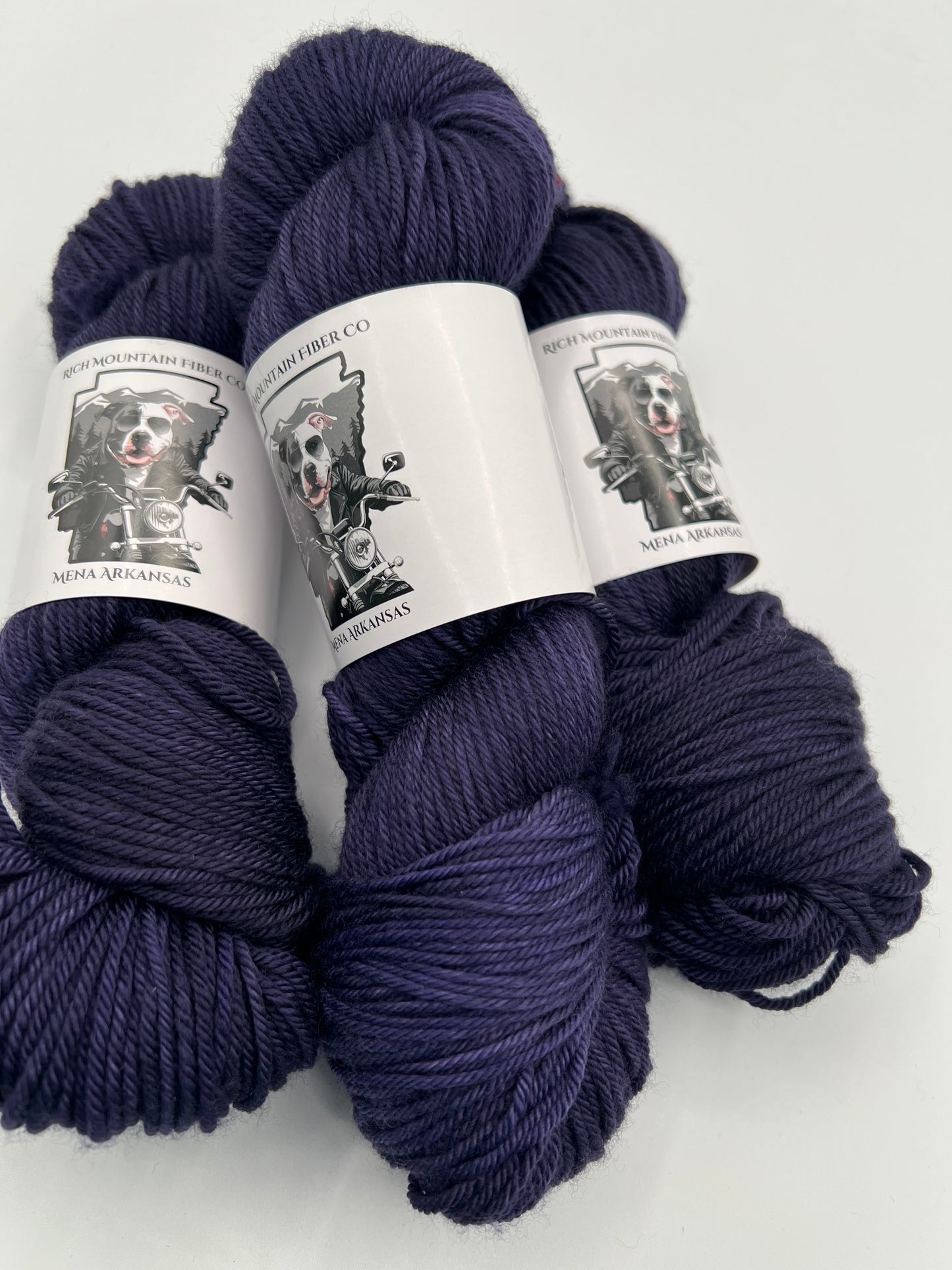 Rich Mountain Fiber Co 85/15 Fingering weight 4ply