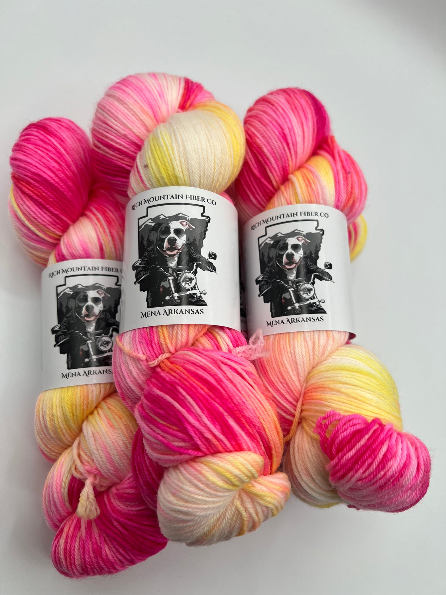 Rich Mountain Fiber Co 85/15 Fingering weight 4ply