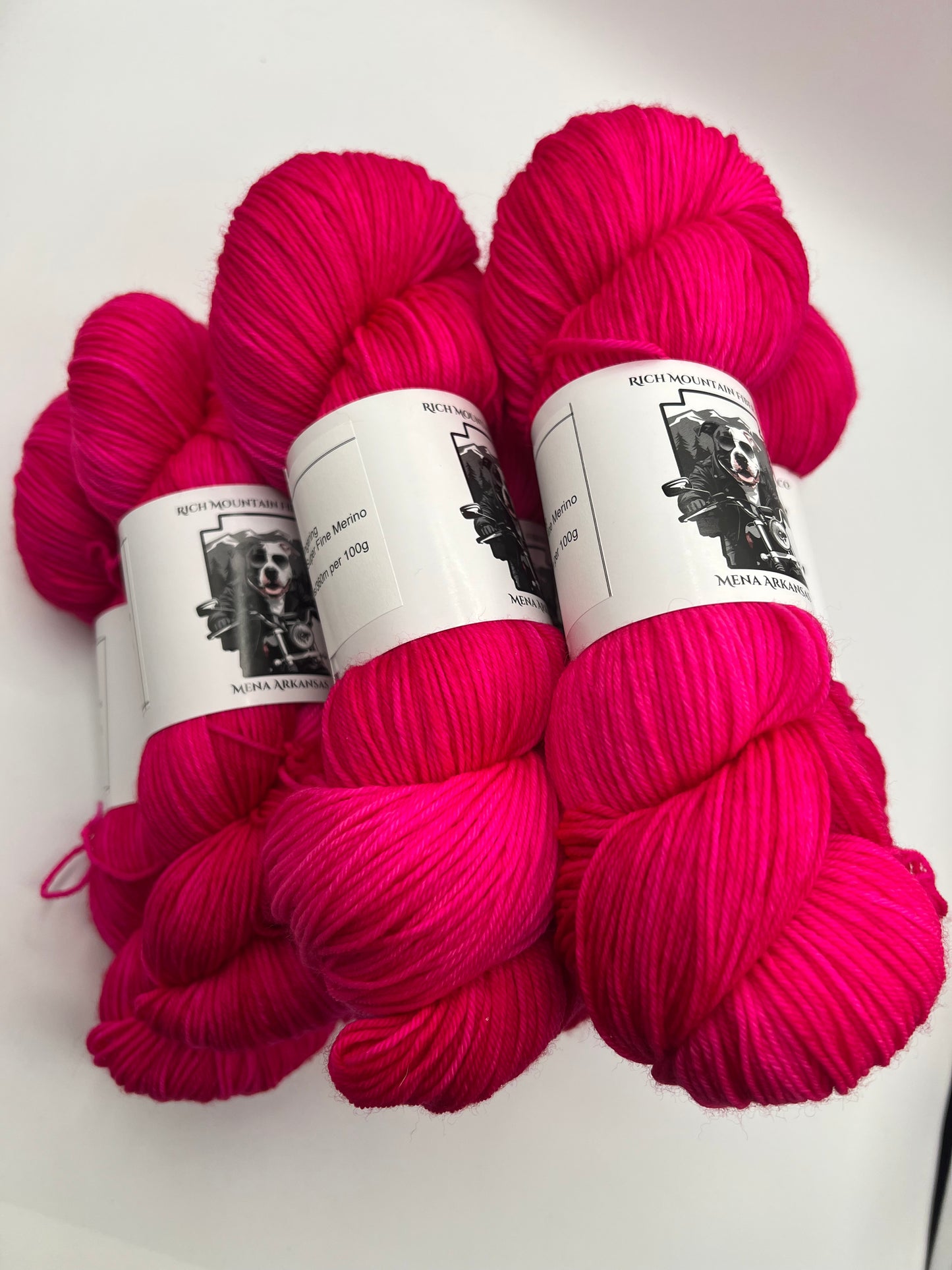 Rich Mountain Fiber Co 85/15 Fingering weight 4ply