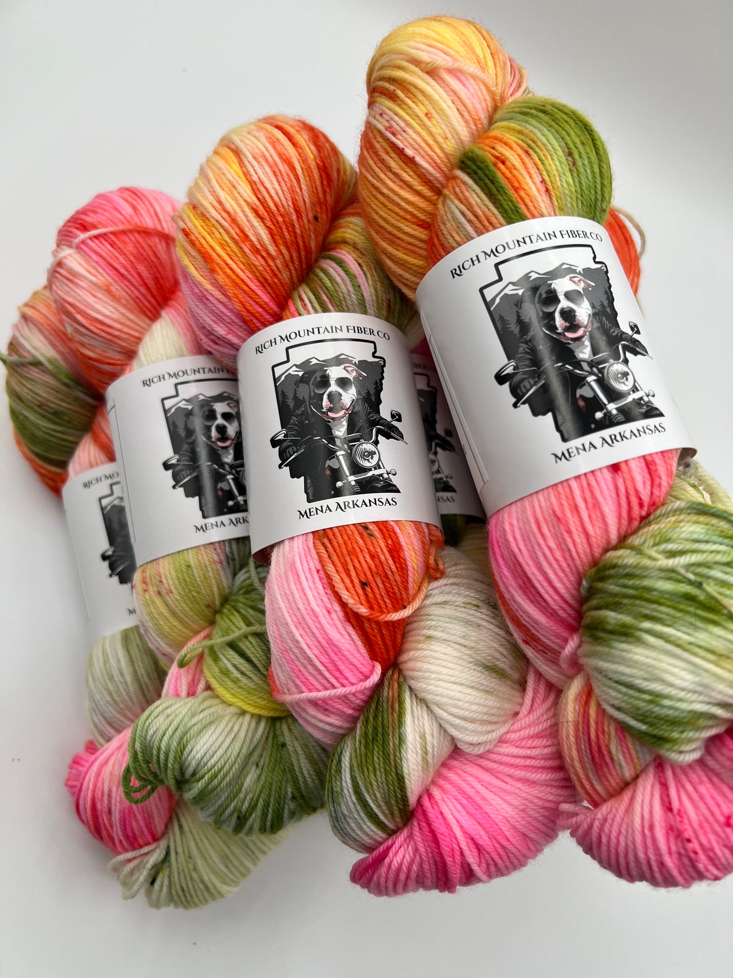 Rich Mountain Fiber Co 85/15 Fingering weight 4ply