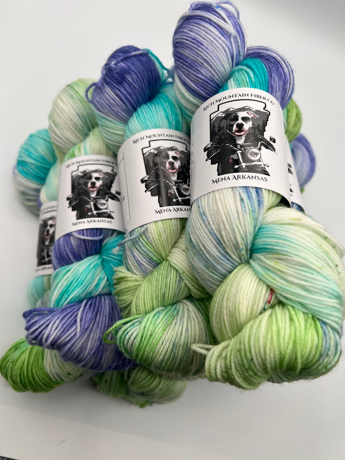 Rich Mountain Fiber Co 85/15 Fingering weight 4ply