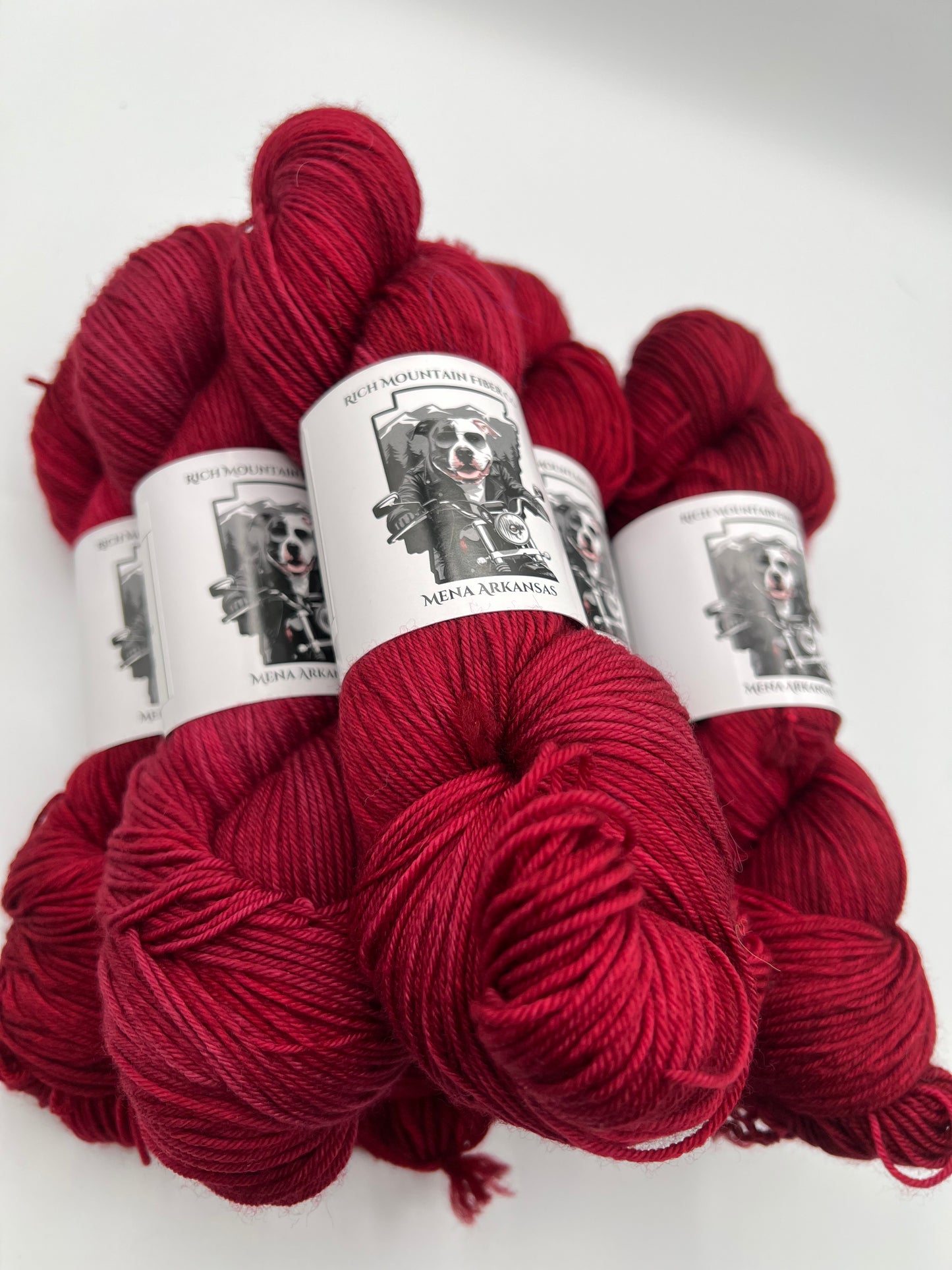 Rich Mountain Fiber Co 85/15 Fingering weight 4ply