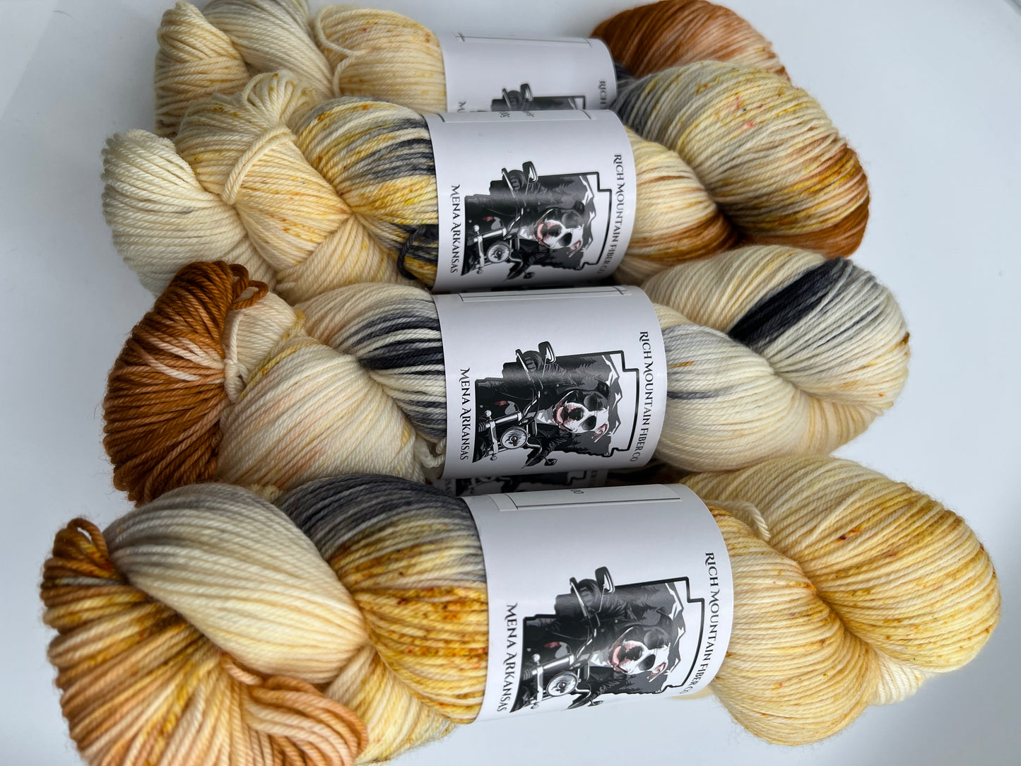 Rich Mountain Fiber Co 85/15 Fingering weight 4ply