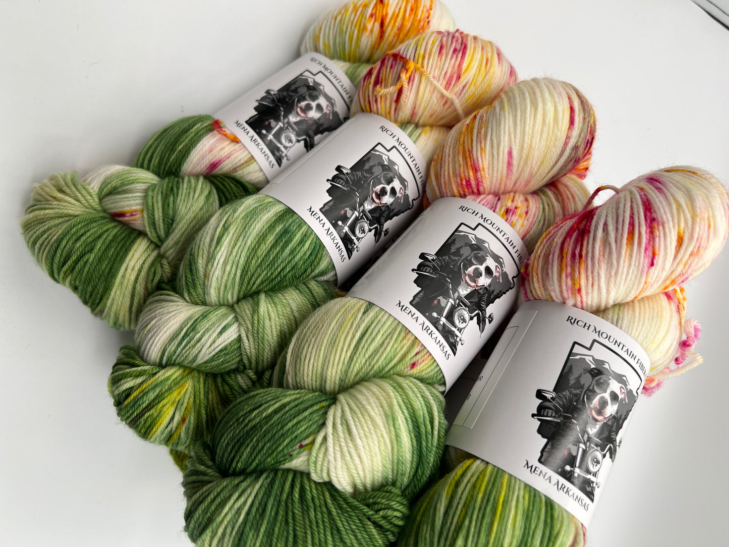 Rich Mountain Fiber Co 85/15 Fingering weight 4ply