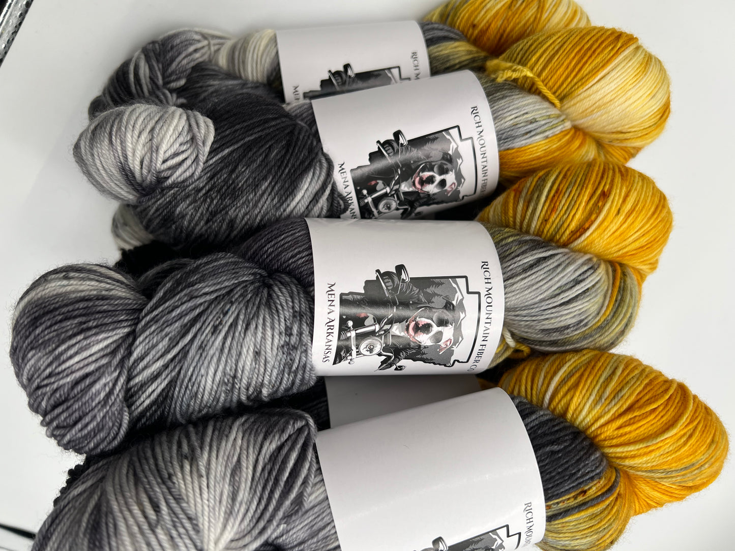 Rich Mountain Fiber Co 85/15 Fingering weight 4ply