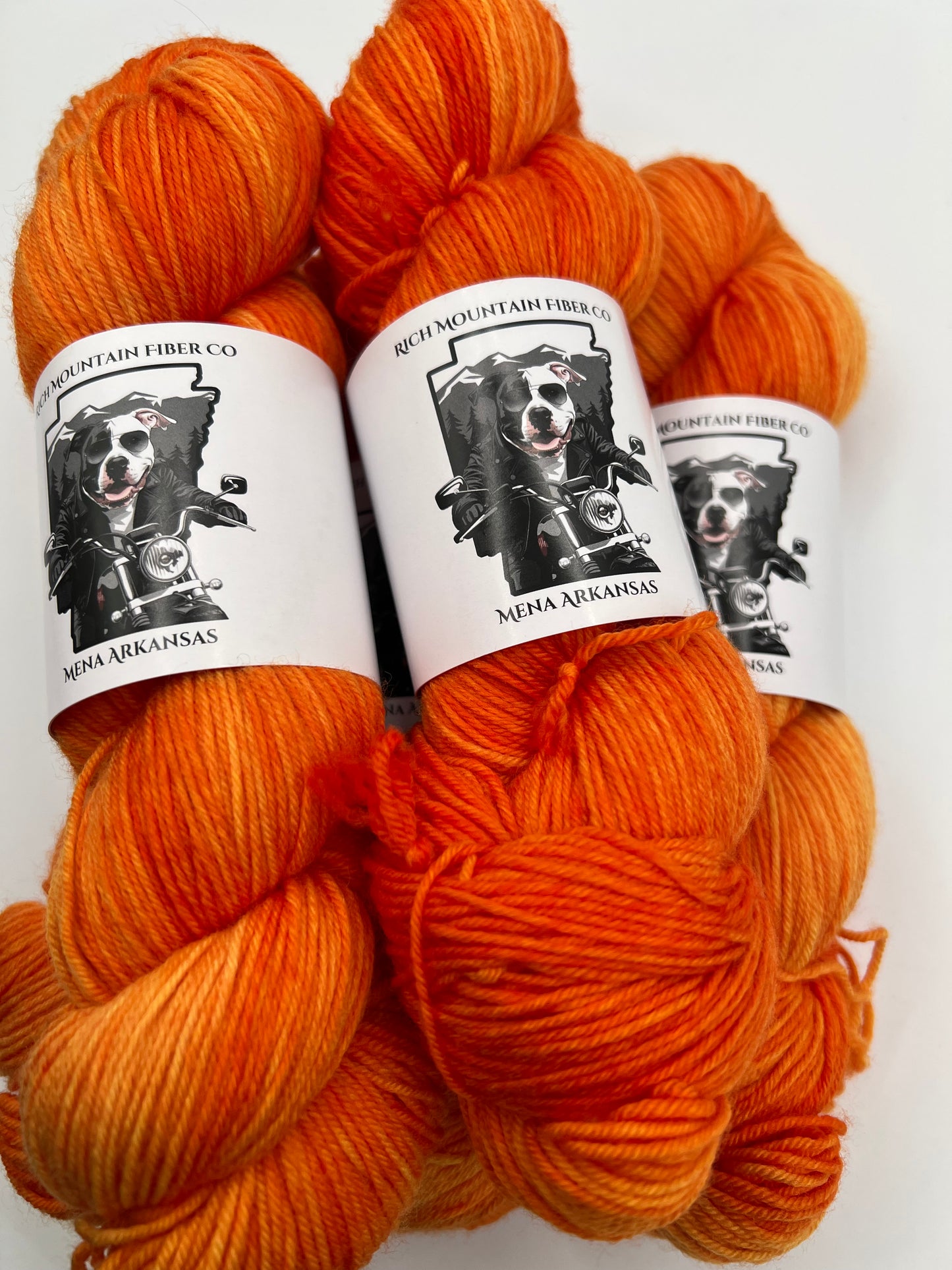 Rich Mountain Fiber Co 85/15 Fingering weight 4ply