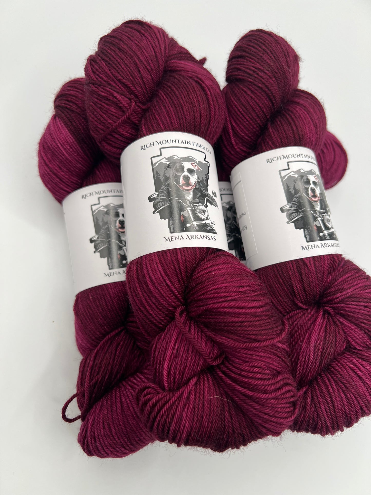 Rich Mountain Fiber Co 85/15 Fingering weight 4ply