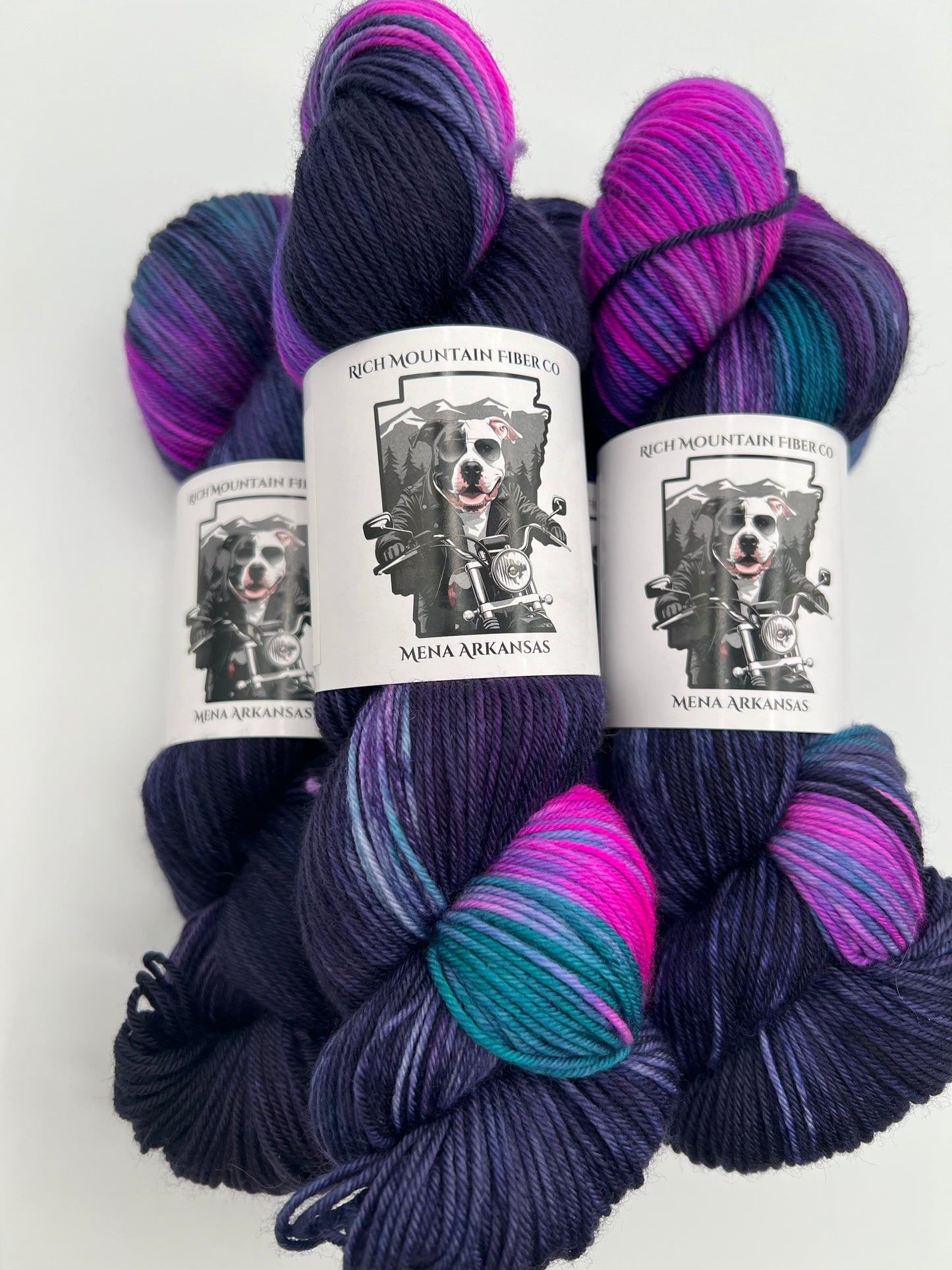 Rich Mountain Fiber Co 85/15 Fingering weight 4ply