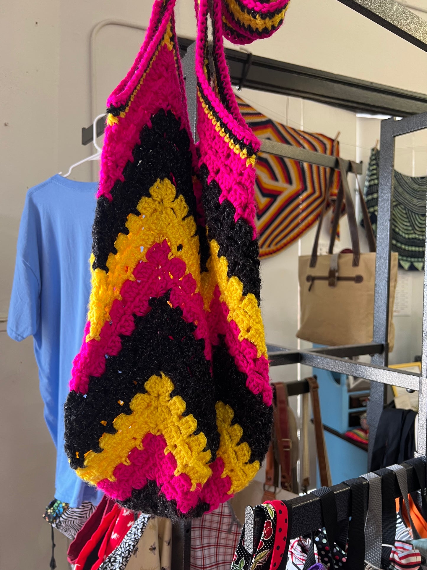 Granny Boho Bag Crochet Class