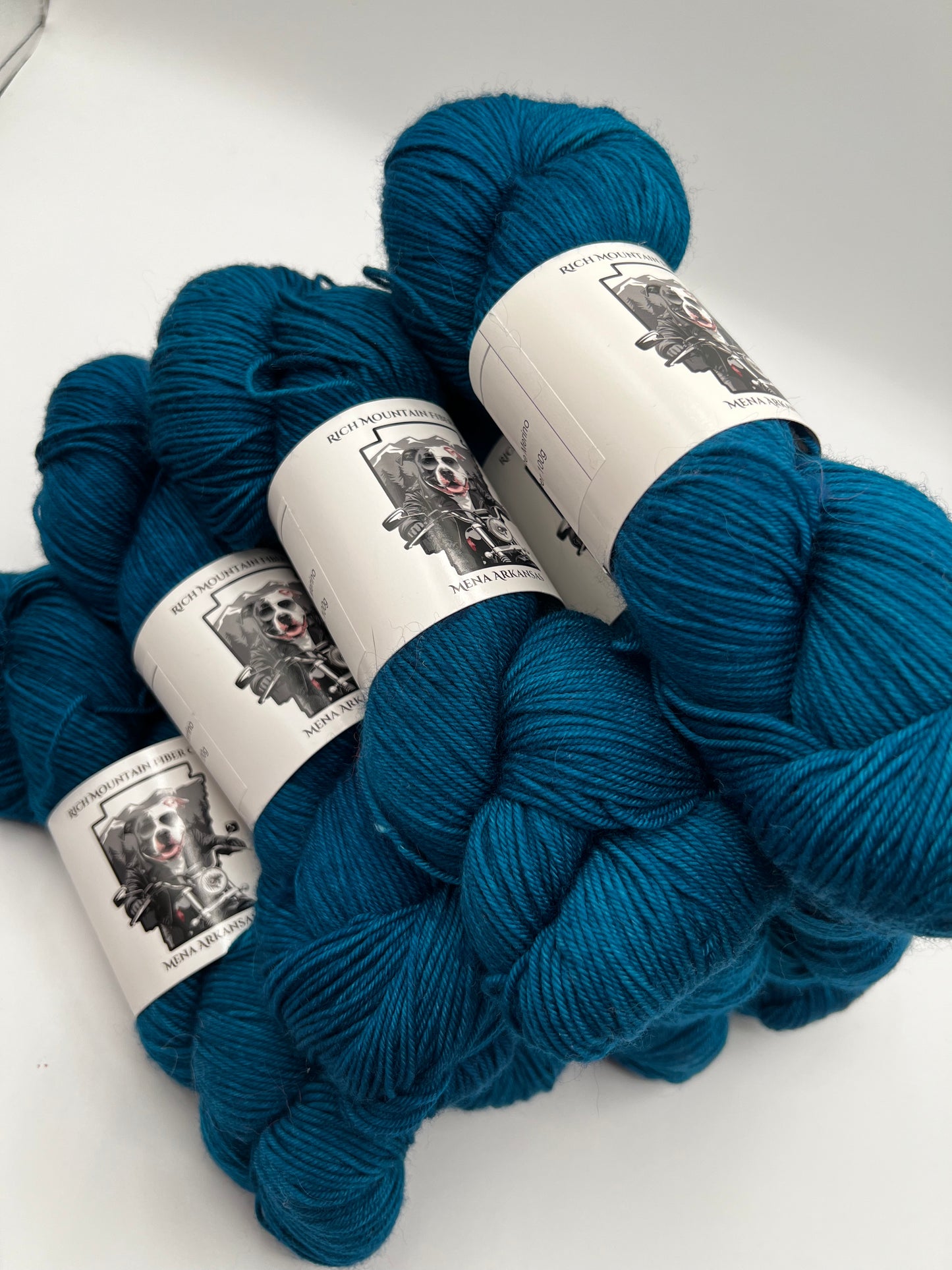 Rich Mountain Fiber Co 85/15 Fingering weight 4ply