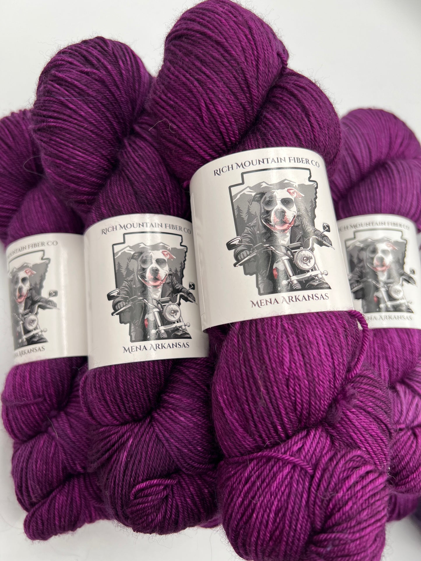 Rich Mountain Fiber Co 85/15 Fingering weight 4ply