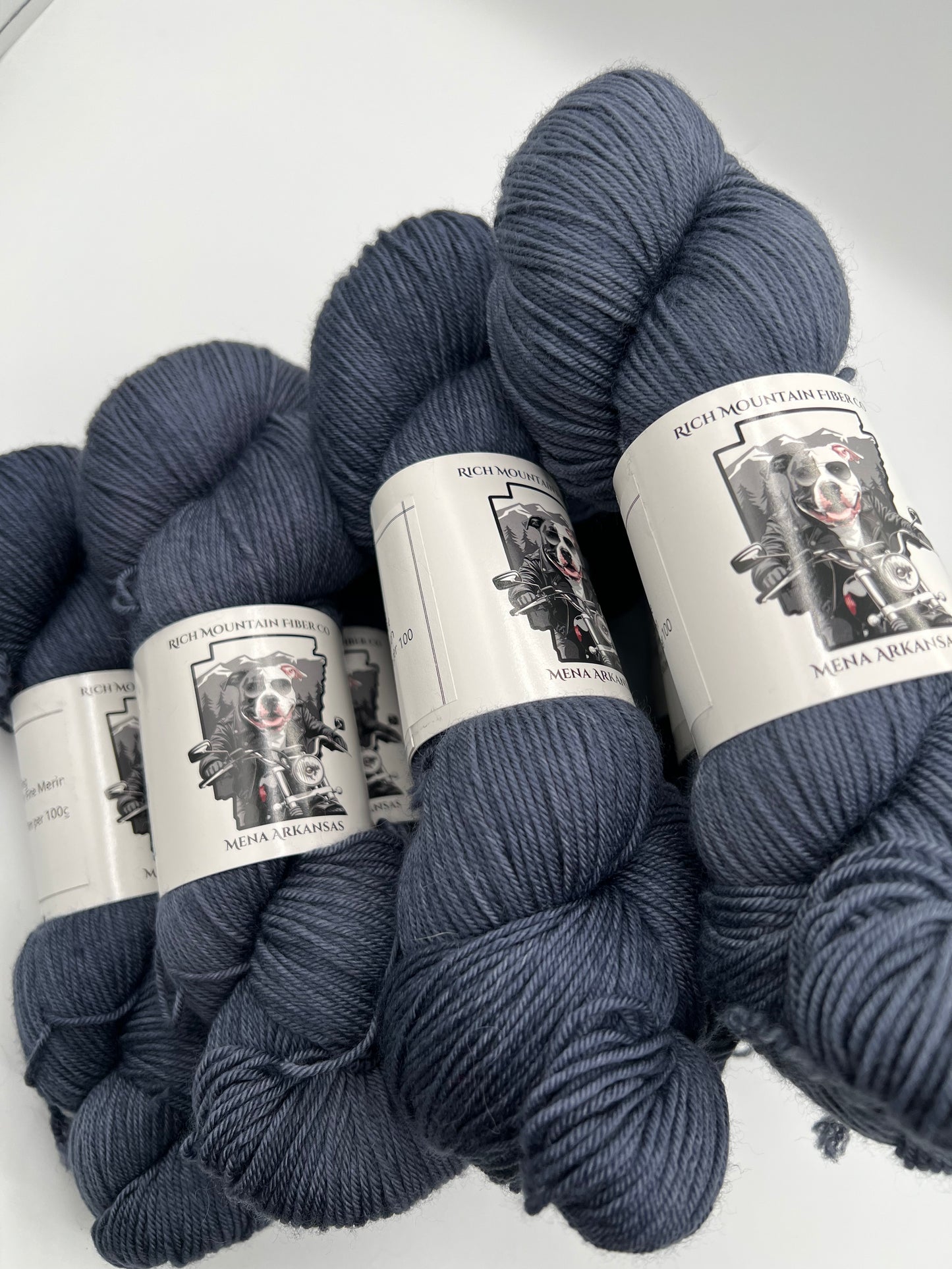 Rich Mountain Fiber Co 85/15 Fingering weight 4ply