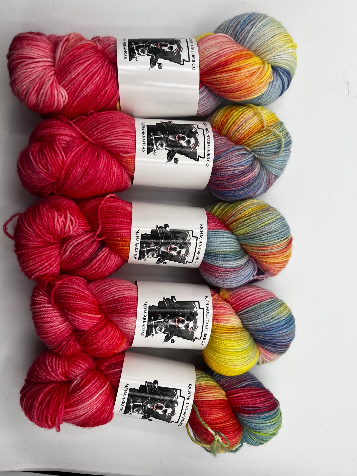 Rich Mountain Fiber Co 85/15 Fingering weight 4ply