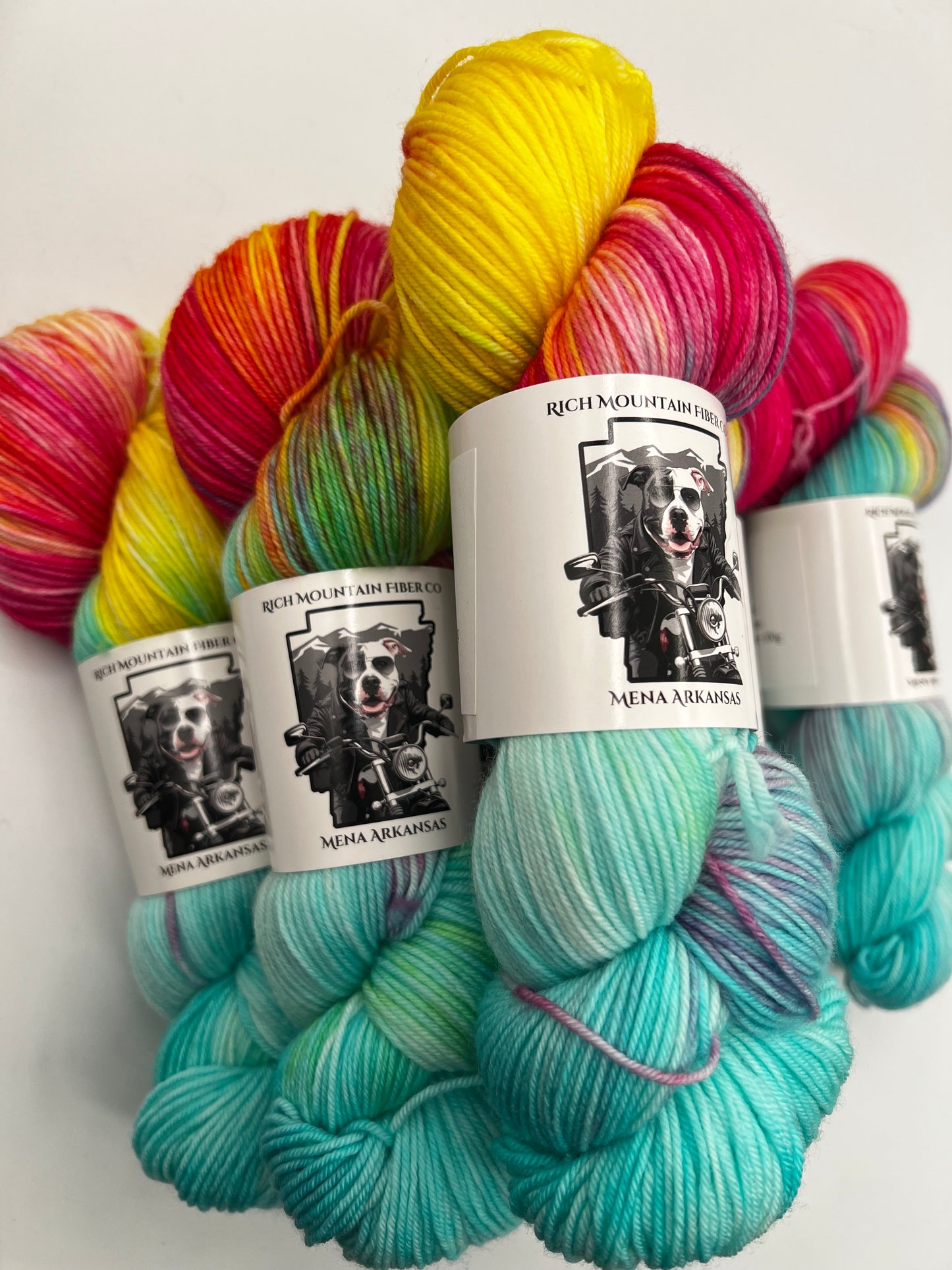 Rich Mountain Fiber Co 85/15 Fingering weight 4ply