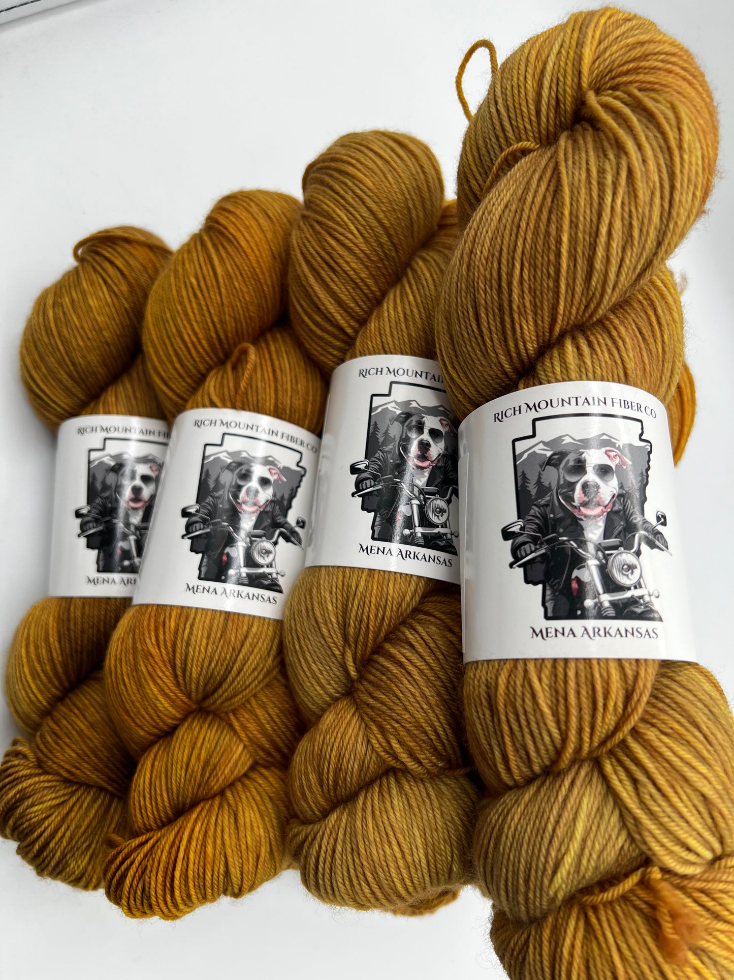 Rich Mountain Fiber Co 85/15 Fingering weight 4ply