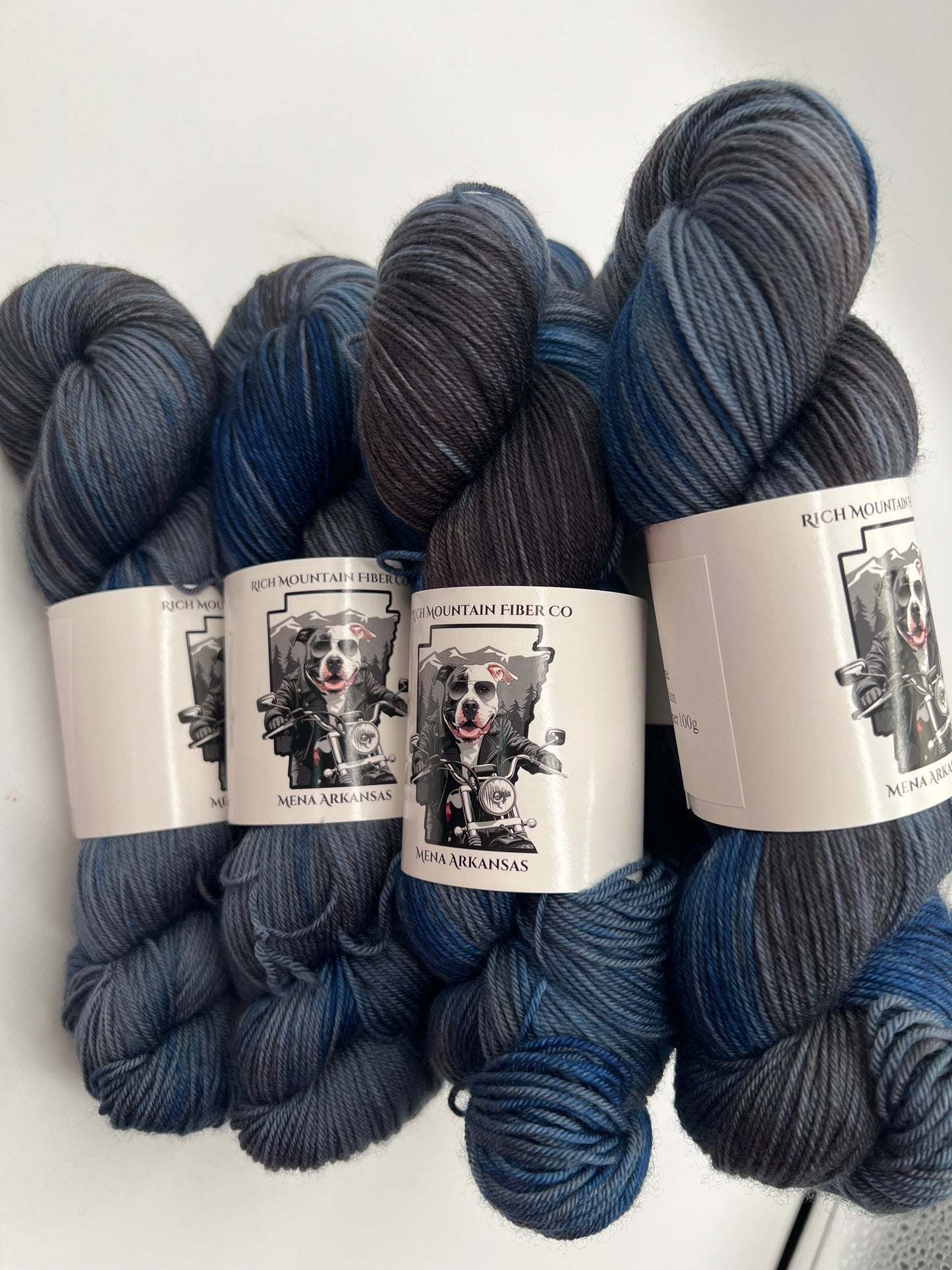Rich Mountain Fiber Co 85/15 Fingering weight 4ply