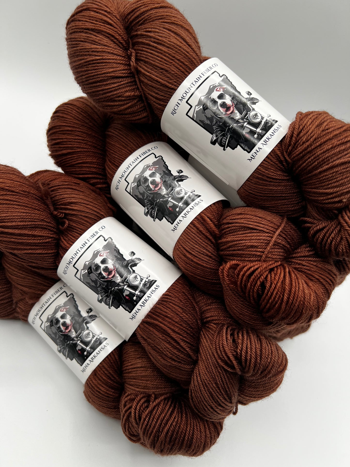 Rich Mountain Fiber Co 85/15 Fingering weight 4ply