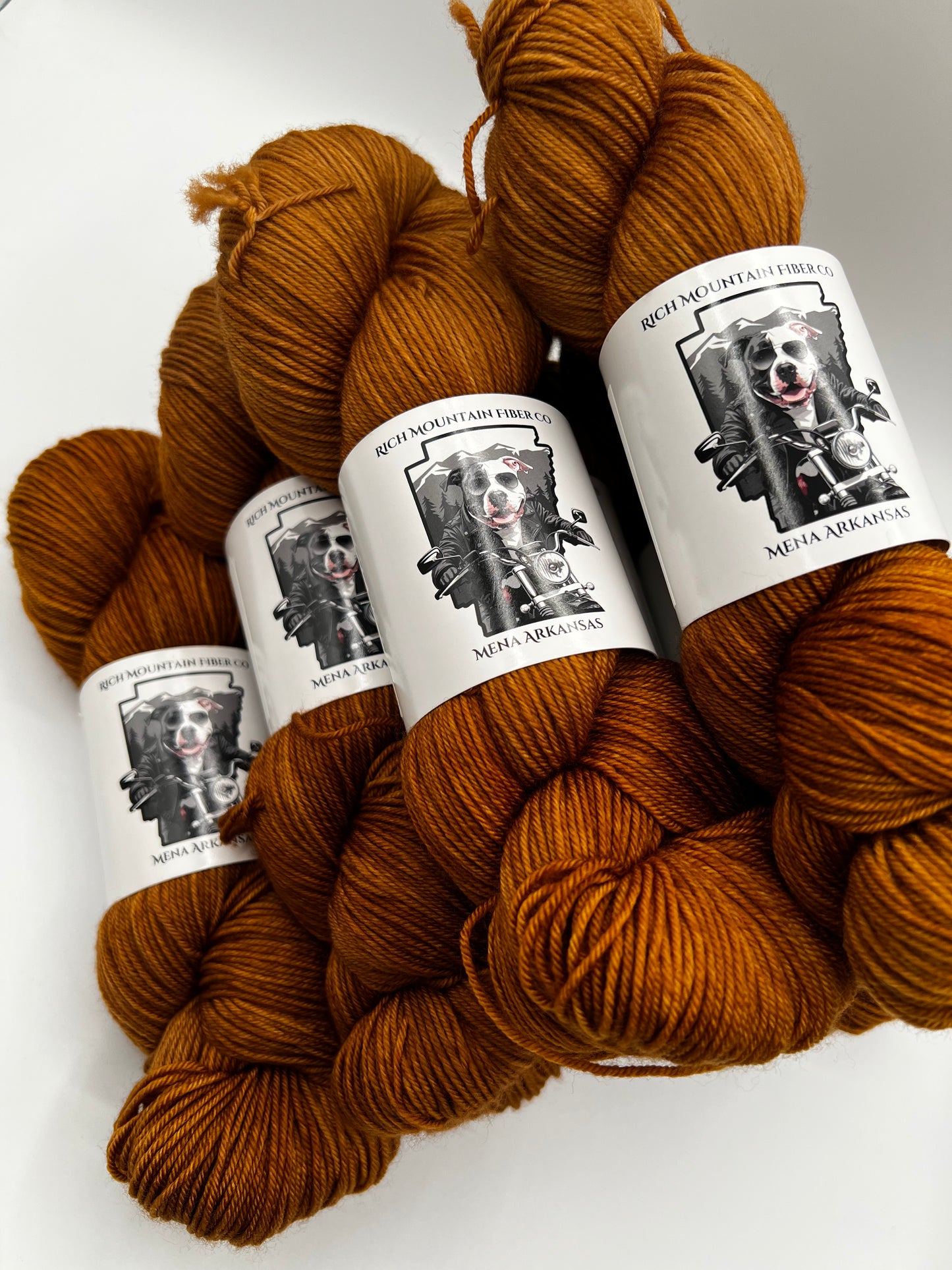 Rich Mountain Fiber Co 85/15 Fingering weight 4ply