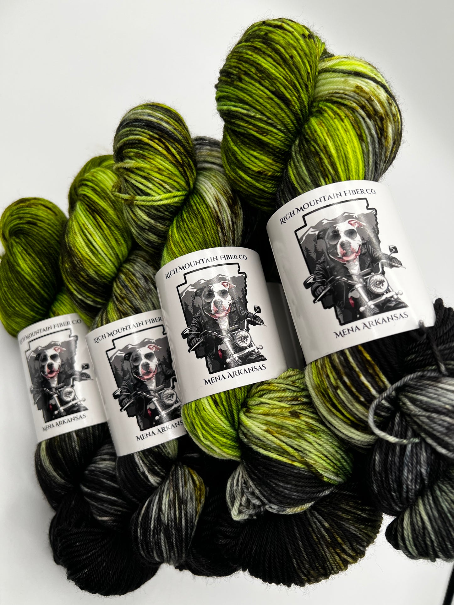 Rich Mountain Fiber Co 85/15 Fingering weight 4ply