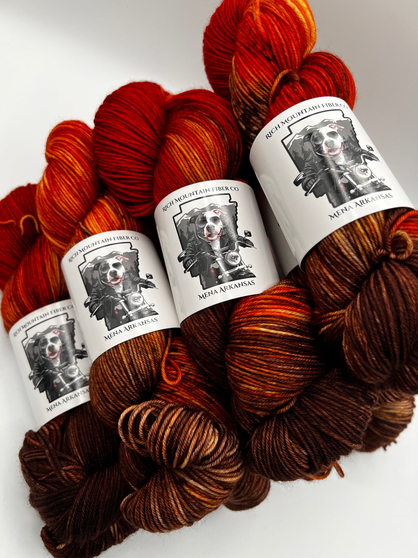 Rich Mountain Fiber Co 85/15 Fingering weight 4ply
