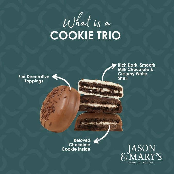 Chocolate Cookie Trio