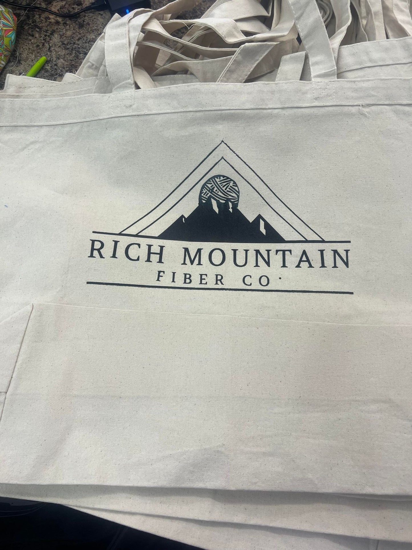 Rich Mountain Fiber Xtra Large Canvas Tote