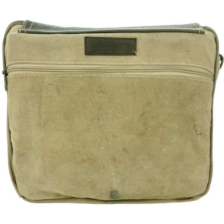 Vintage Addiction Recycled Military Tent Bag