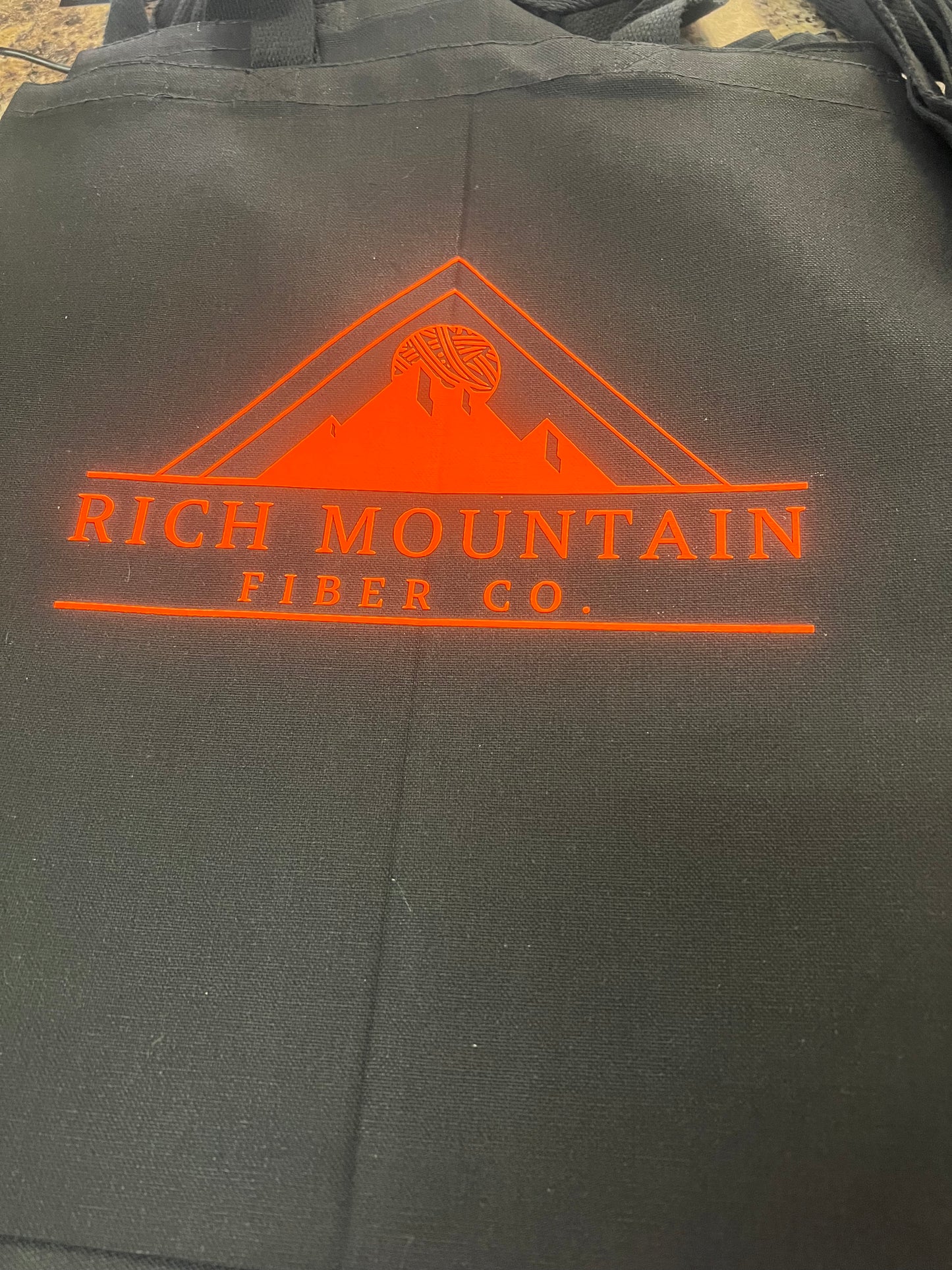 Rich Mountain Fiber Large Canvas Bag