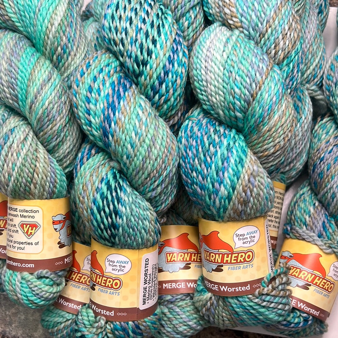 Merge Worsted - Yarn Hero – Rich Mountain Fiber Co