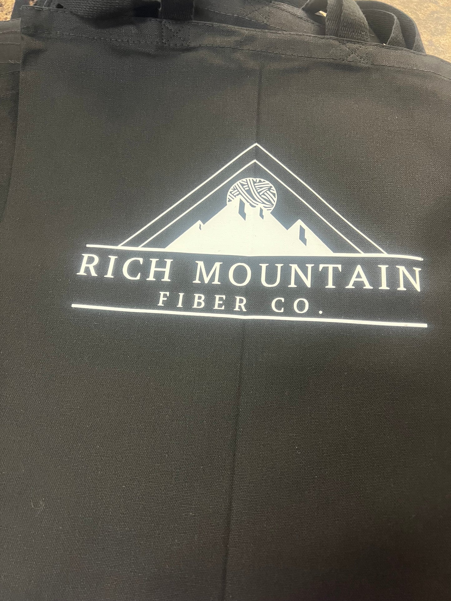 Rich Mountain Fiber Large Canvas Bag