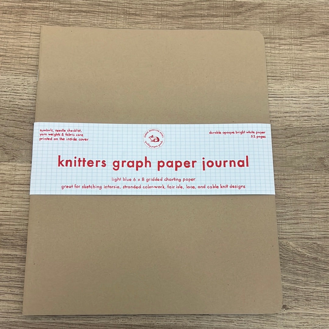 Knitters Graph Paper Journal