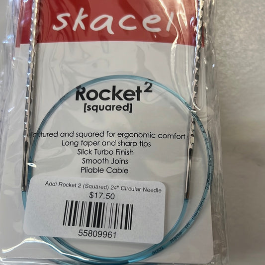 Addi Rocket 2 (Squared) 24" Circular Needle