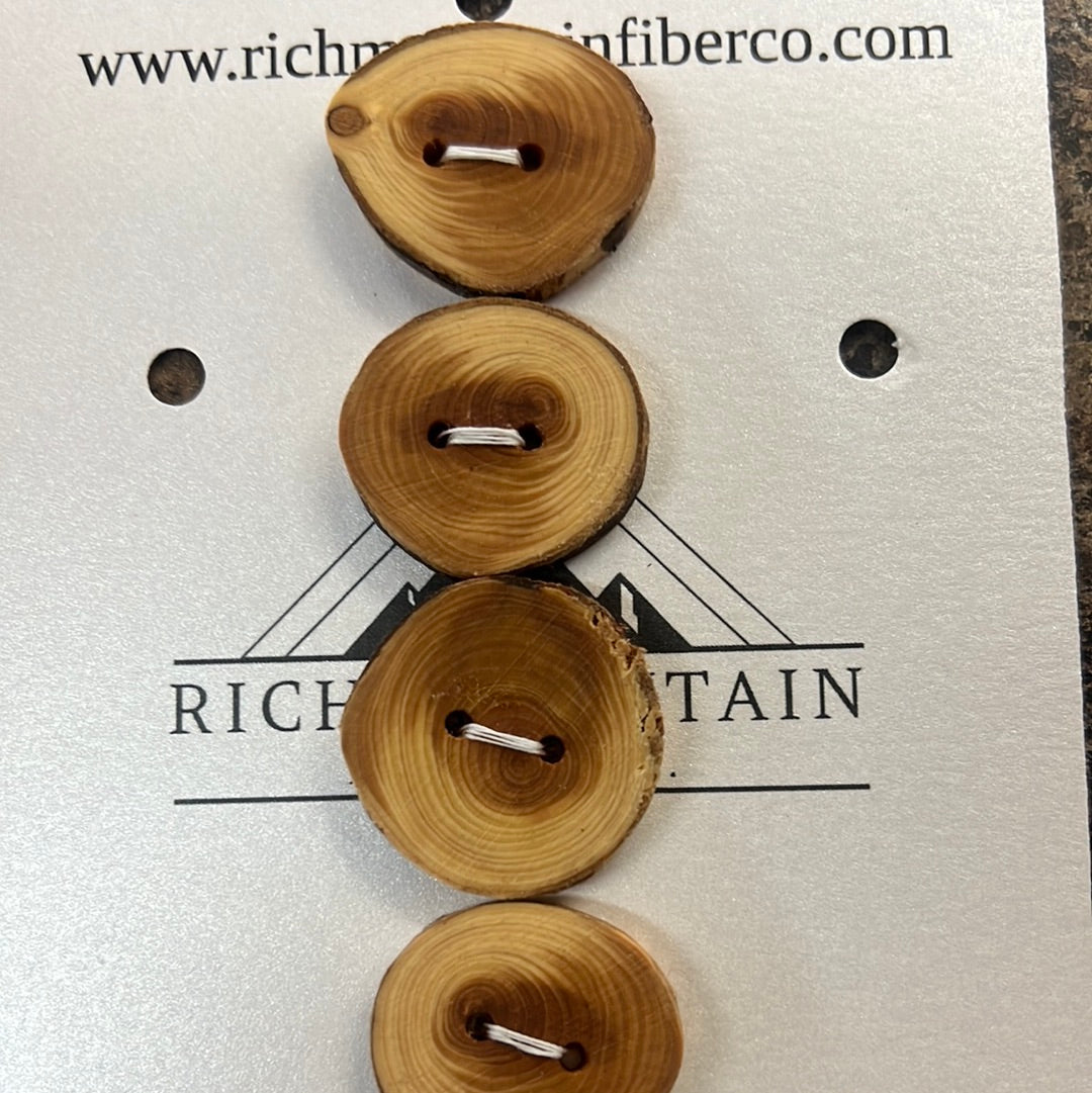 1 inch Wooden Button